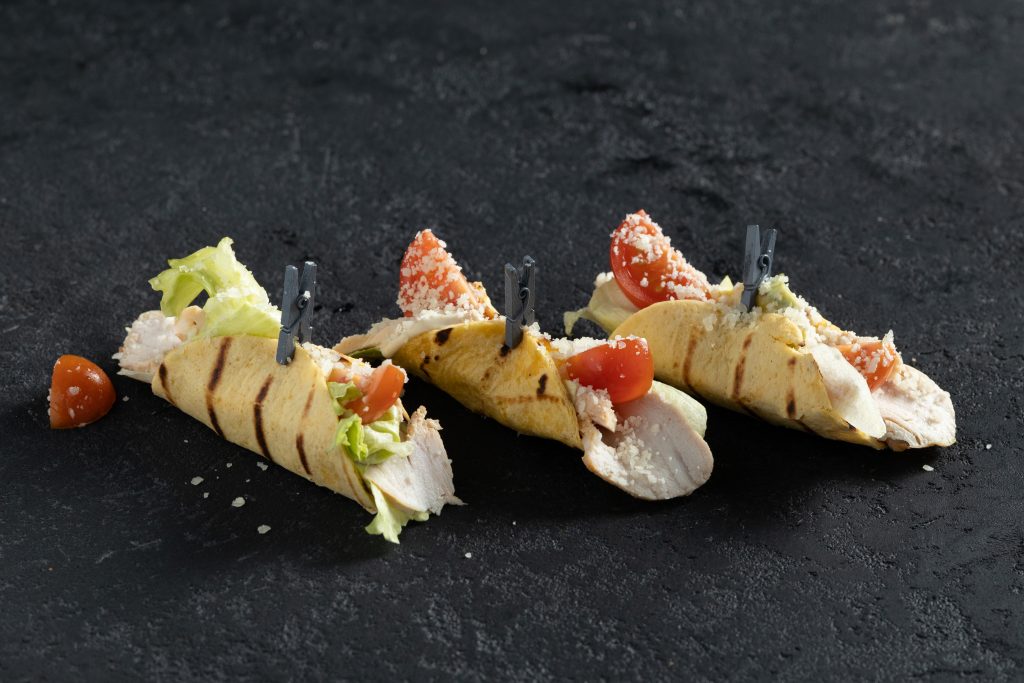 Тако цезарь с курицей